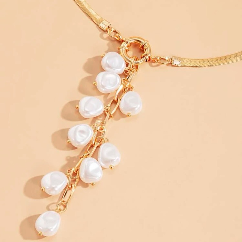 🪩 Collar Lariat Necklace 🪩 - Picture 3 of 5